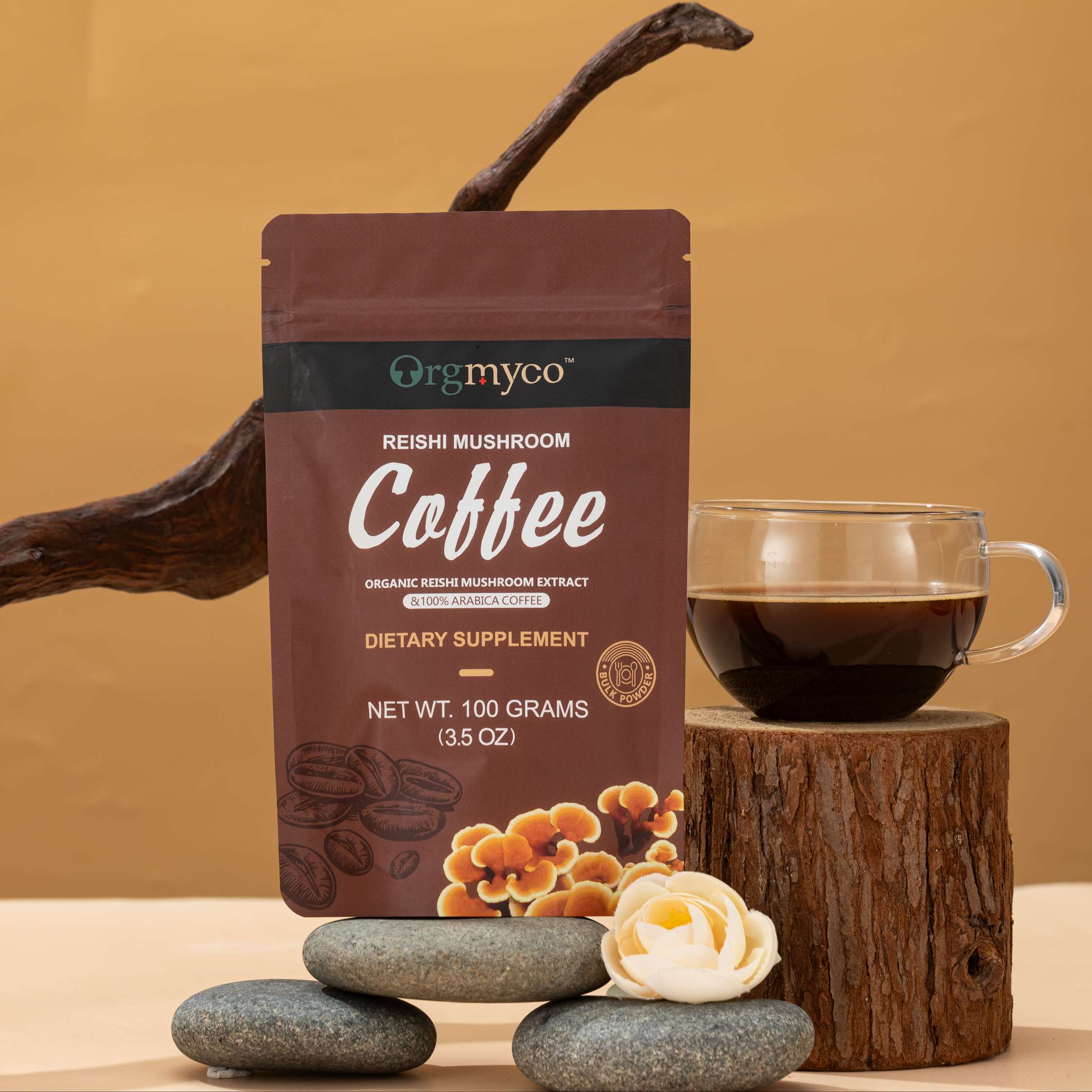 Reishi Mushroom Coffee - Organic Mushroom Blend