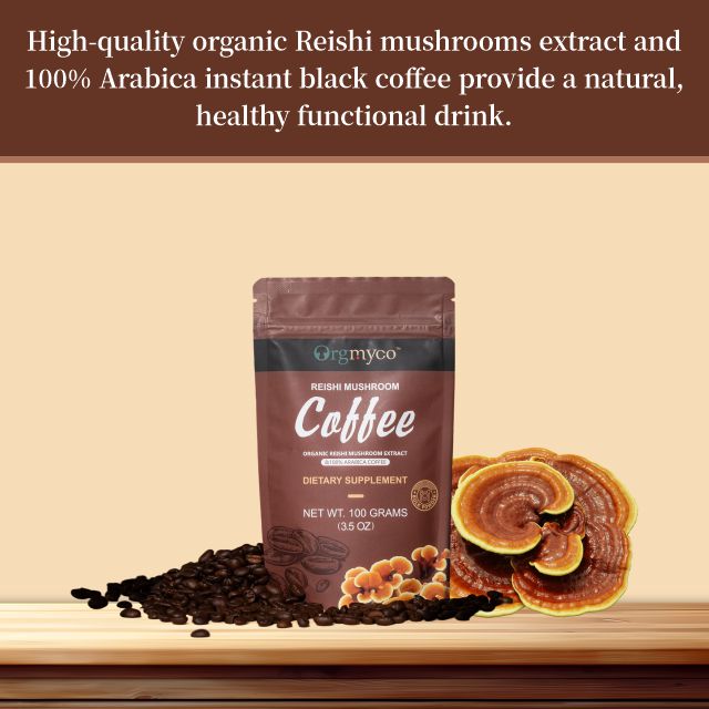 Reishi Mushroom Coffee - Organic Mushroom Blend