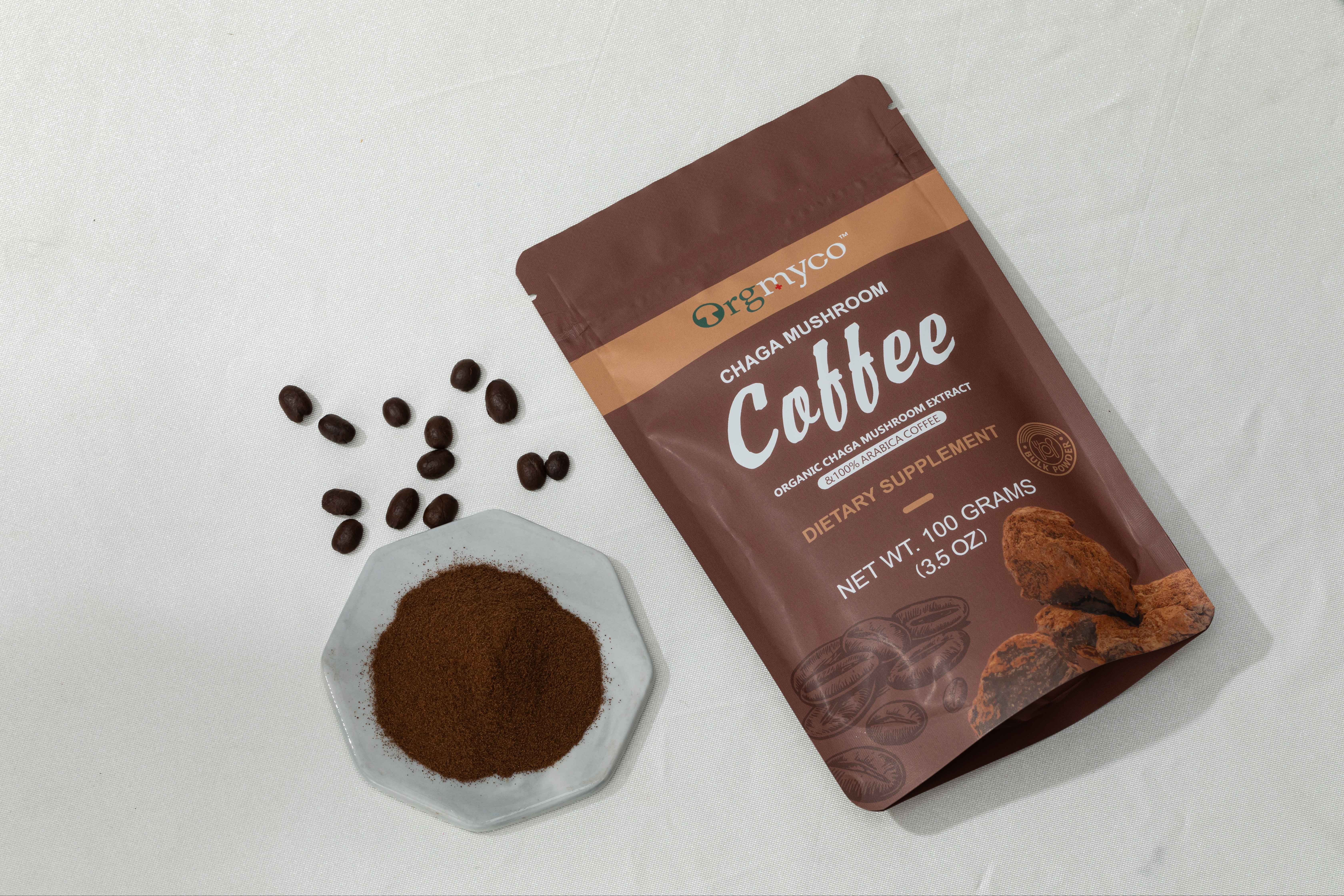 <span style="font-family:Times New Roman,Times,serif;"><strong><span style="font-size:28px;">Organic mushroom extract + Instant coffee</span></strong></span>