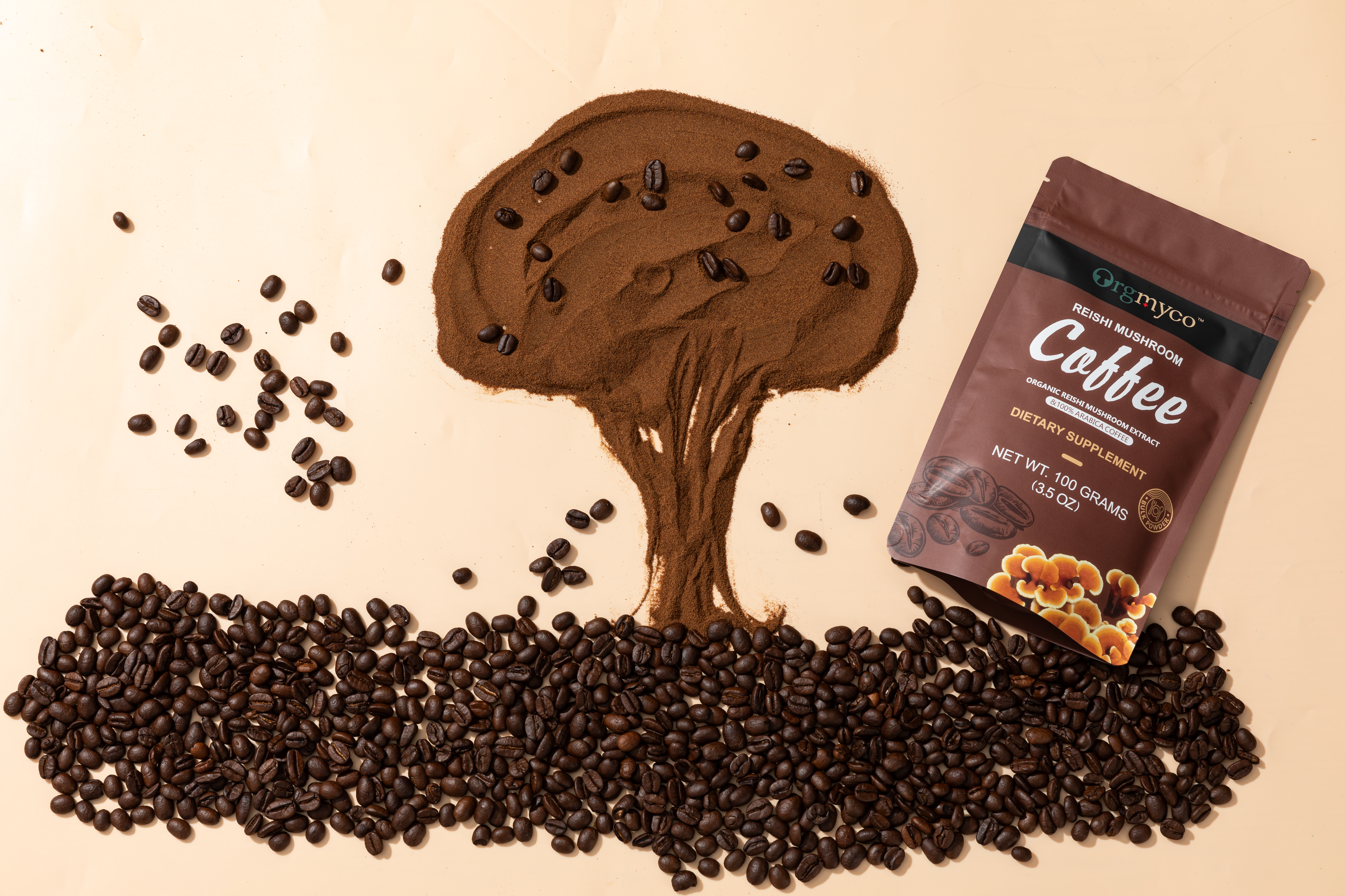 <span style="font-family:Times New Roman,Times,serif;"><strong><span style="font-size:28px;">Organic mushroom extract + Instant coffee</span></strong></span>