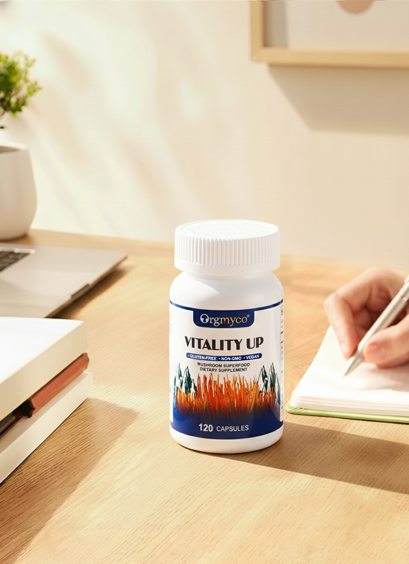 Vitality Up - Organic Mushroom Extract Capsule